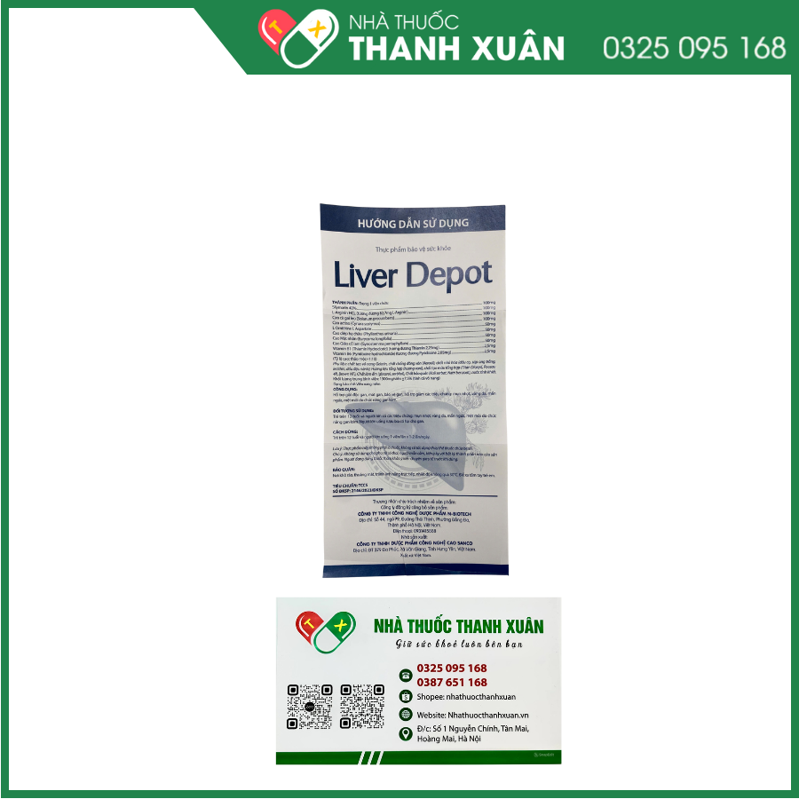 Liver Depot hỗ trợ giải độc gan, mát gan, bảo vệ gan